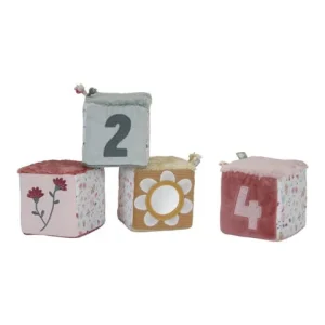 4 Cubes doux - Flowers & Butterflies