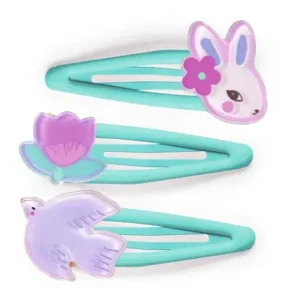 3 barrettes Eglantine