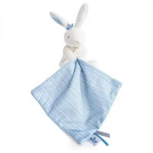 Doudou mouchoir Lapin matelot