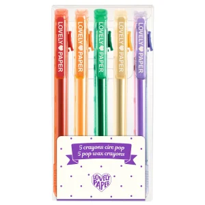Crayons cire pop 5