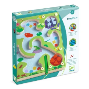 Jeu Educatif Bois - Frogymaze