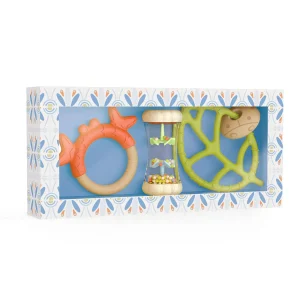 Hochet - Set Baby Blanc