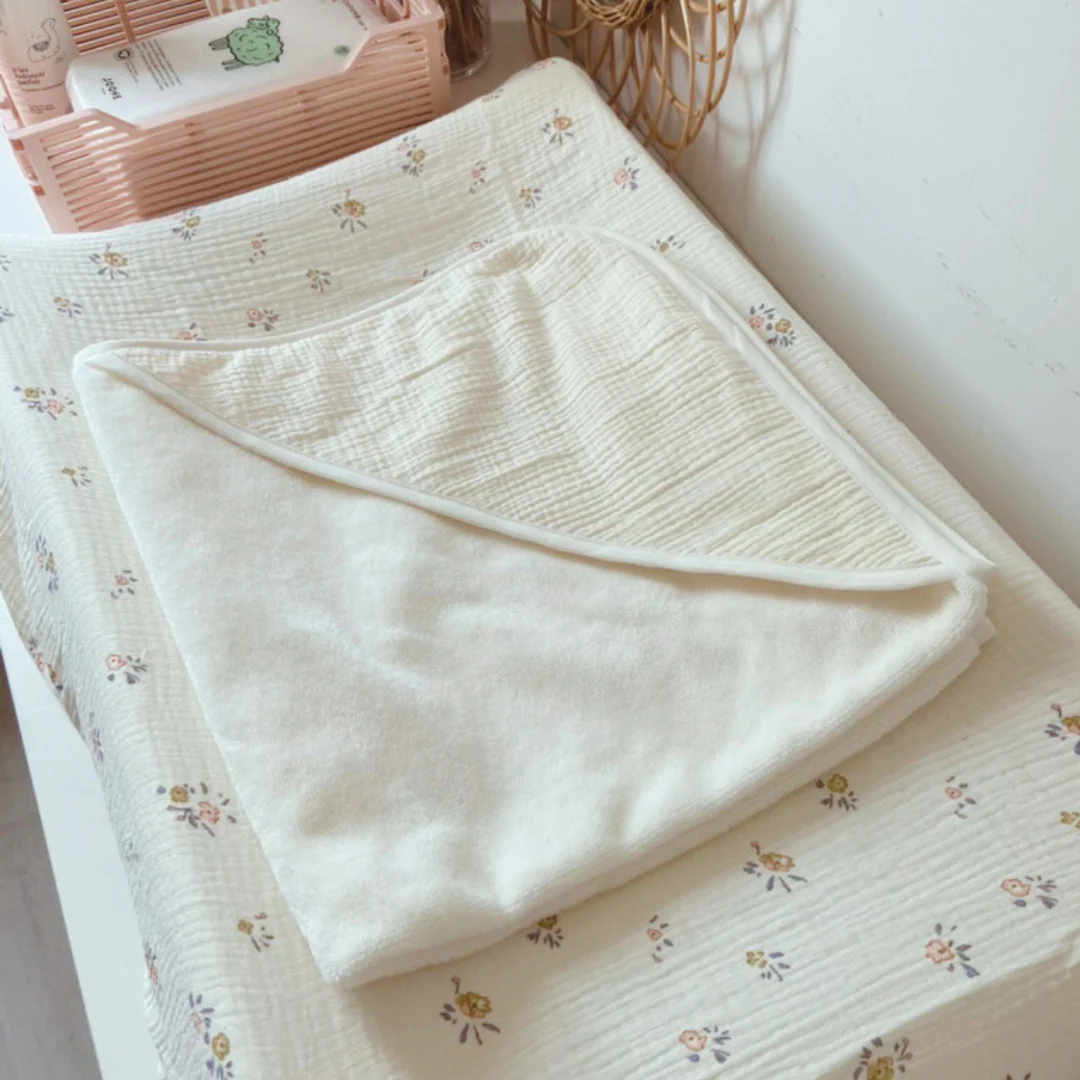 Cape de bain bébé Ecru – Image 7