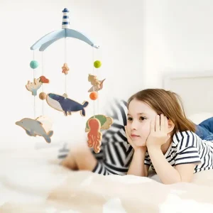 Mobile musical pour bebe | Rêve de Bois