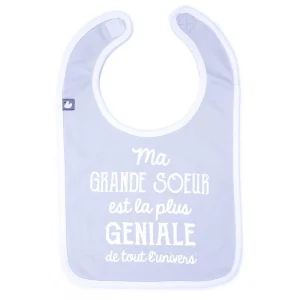 Bavoir "Ma grande soeur est la plus"