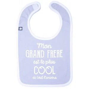 Bavoir "Mon grand frère est le plus cool"