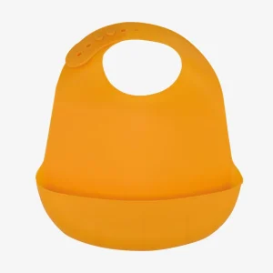 Bavoir silicone - Moutarde