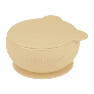 Bol & Couvercle silicone - Miel