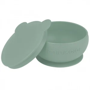 Bol & Couvercle silicone - Tilleul
