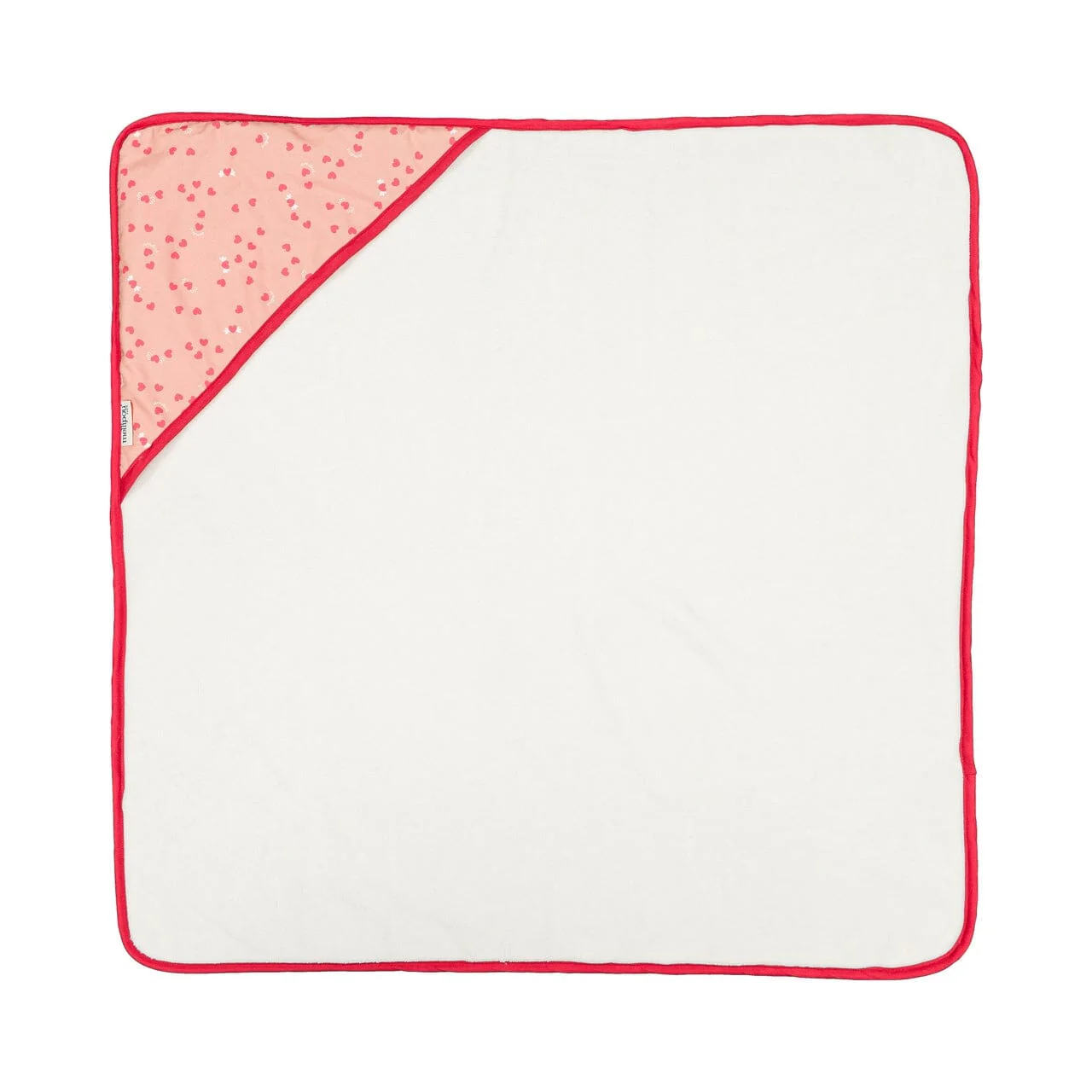 Cape de bain bébé fille - Amour – Image 3