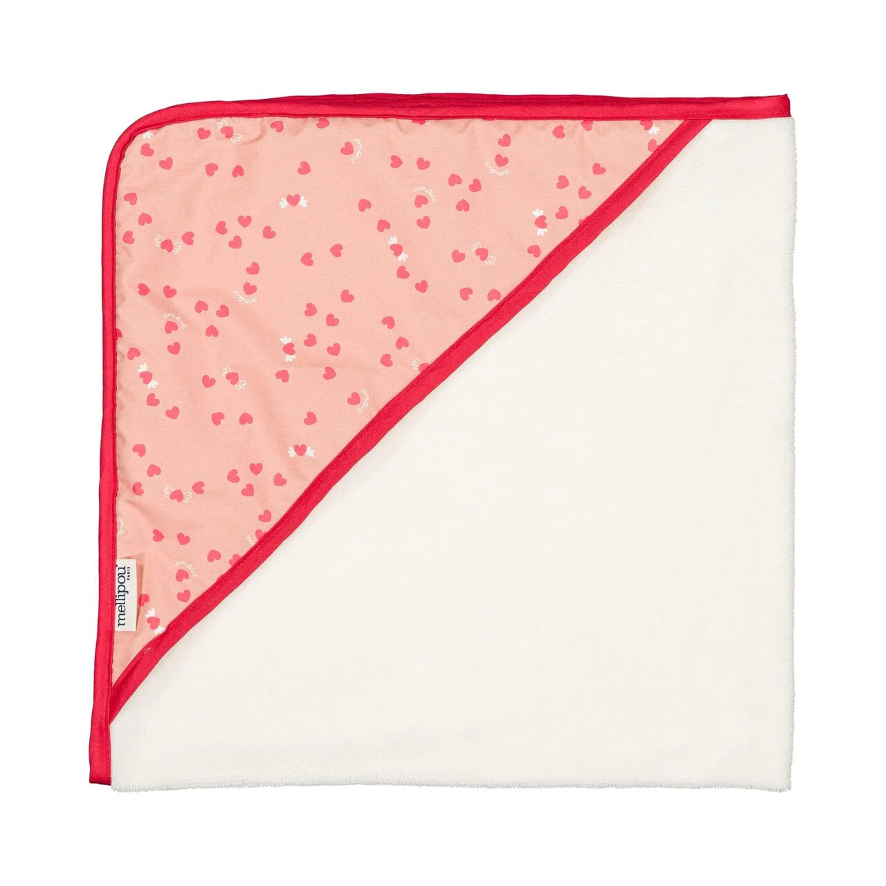 Cape de bain bébé fille - Amour – Image 2