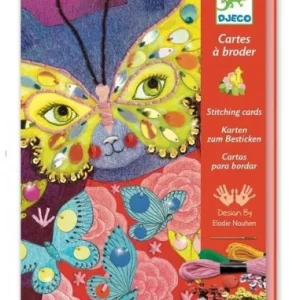 Carte à broder - Elegant carnaval