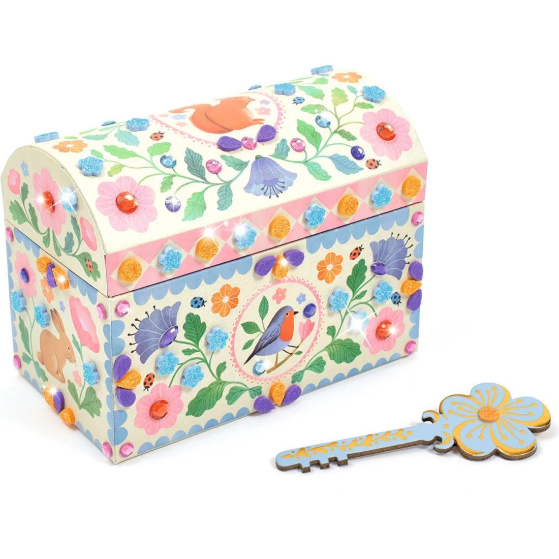 Coffre à décorer Précieux trésors – Image 2