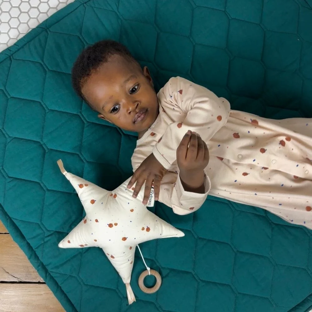 Tapis de sol pour arche d'éveil vert forêt – Image 3