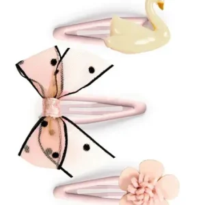 3 barrettes Violette