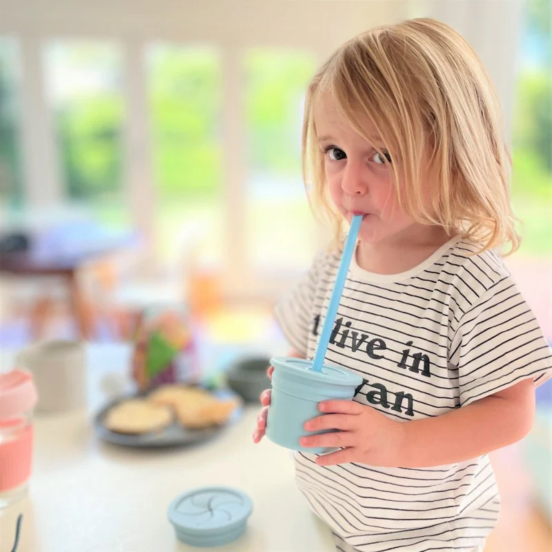 Gobelet 3 en 1 - Rose / gris – Image 2