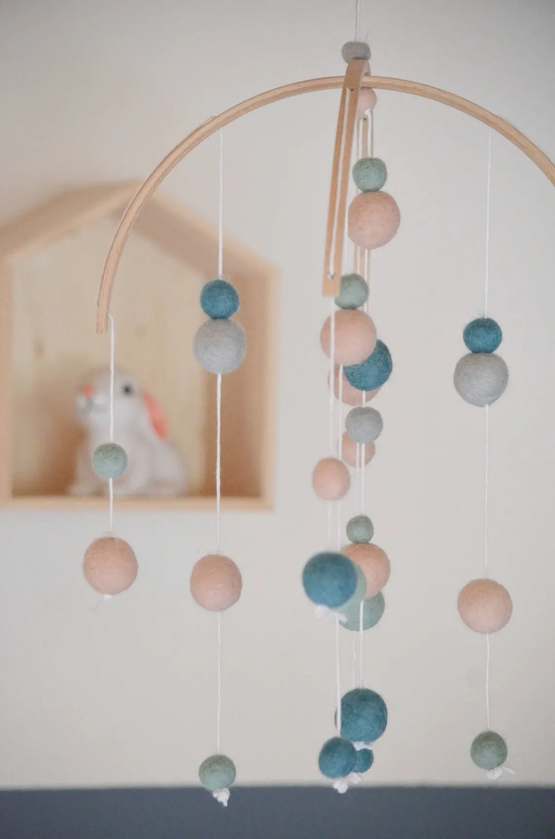 Mobile Montessori Bleu & Rose – Image 4