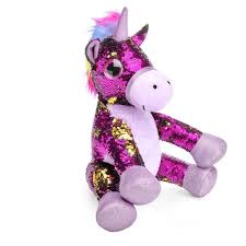 Licorne à sequins TY - Liste d'anniversaire de Romane