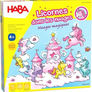 Licornes dans les nuages - Nuages magiques