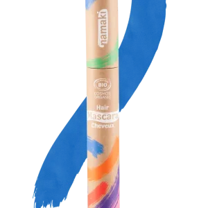 Mascara cheveux bleu