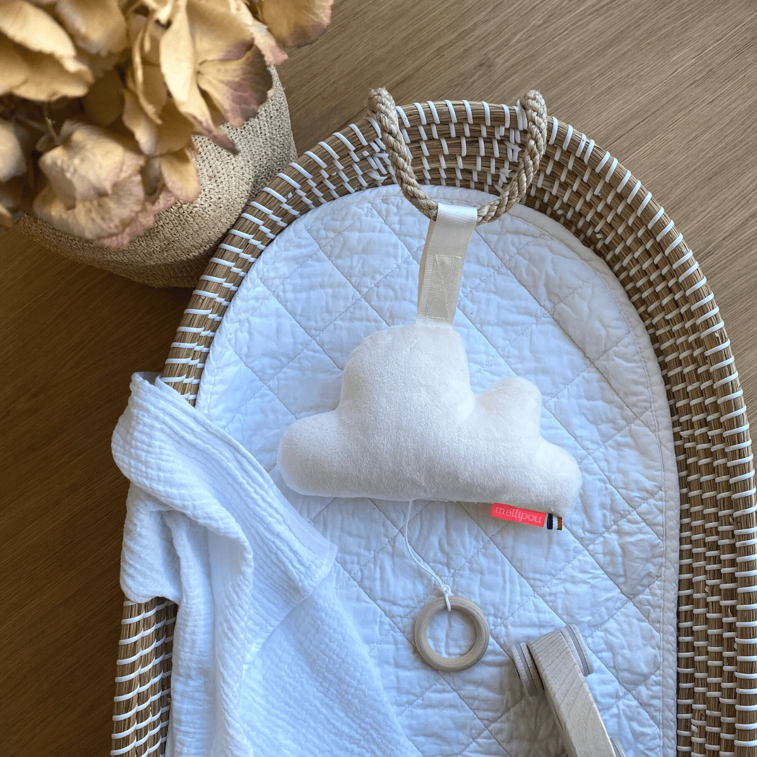 Doudou musical creme - Teddy – Image 3