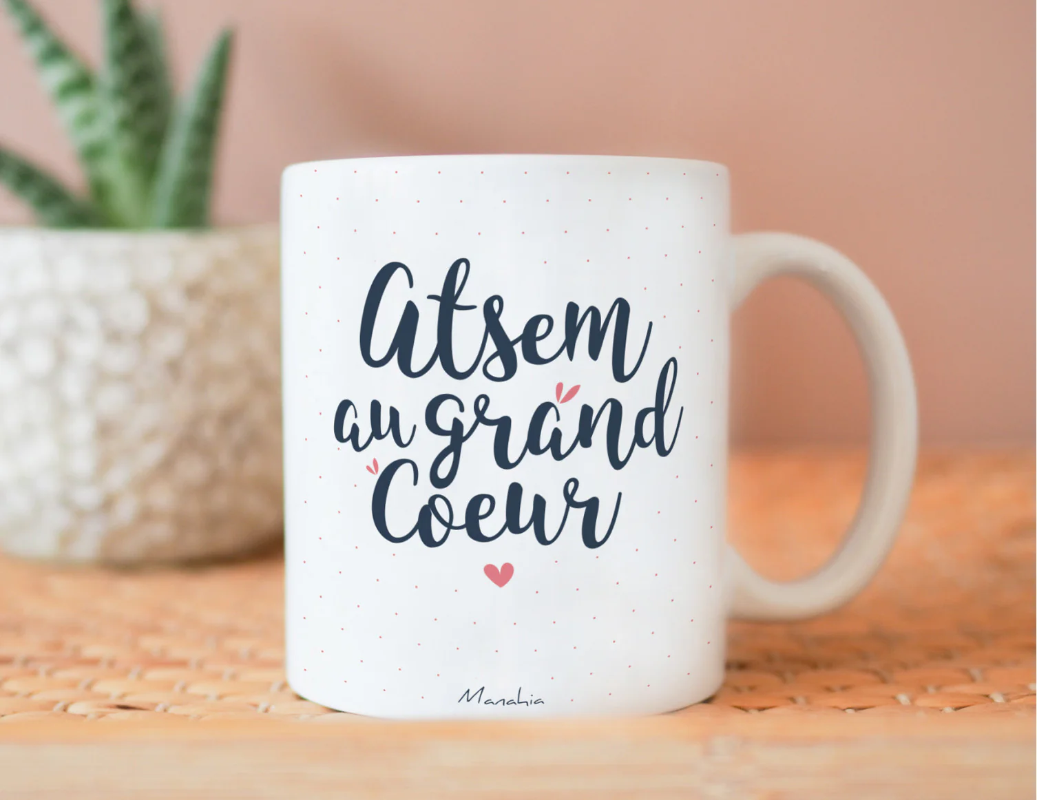 Mug - Atsem au grand coeur – Image 2