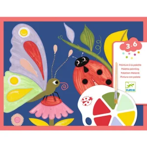 Peinture à la palette "Les petites bêtes"