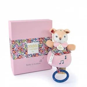 Peluche musicale faon boh'aime