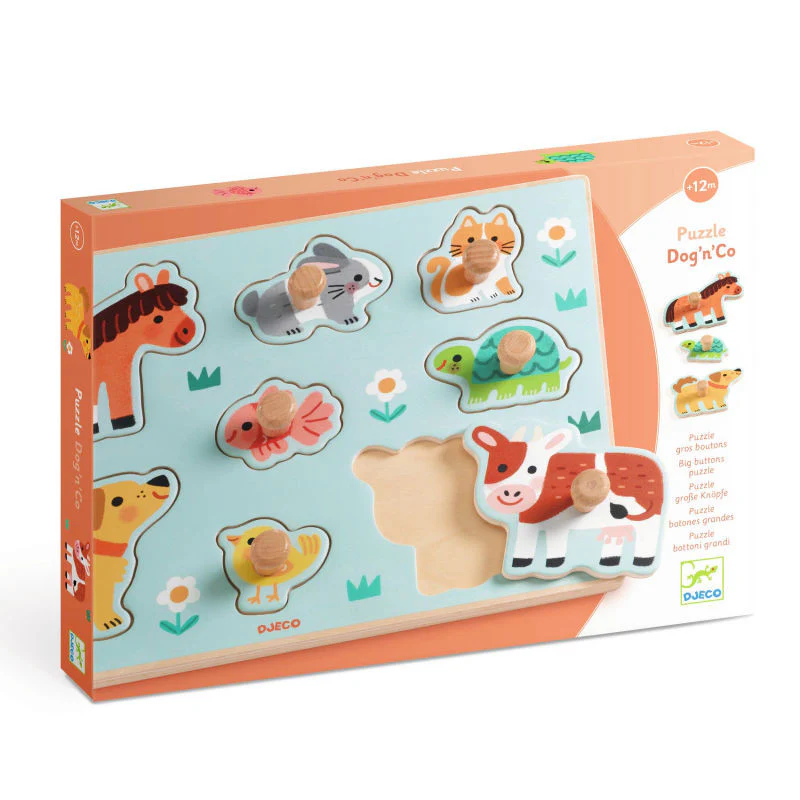 Puzzle d'encastrement - Dog'n'co