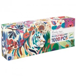 Puzzle Gallery 1000 pcs "Rainbow tigers"