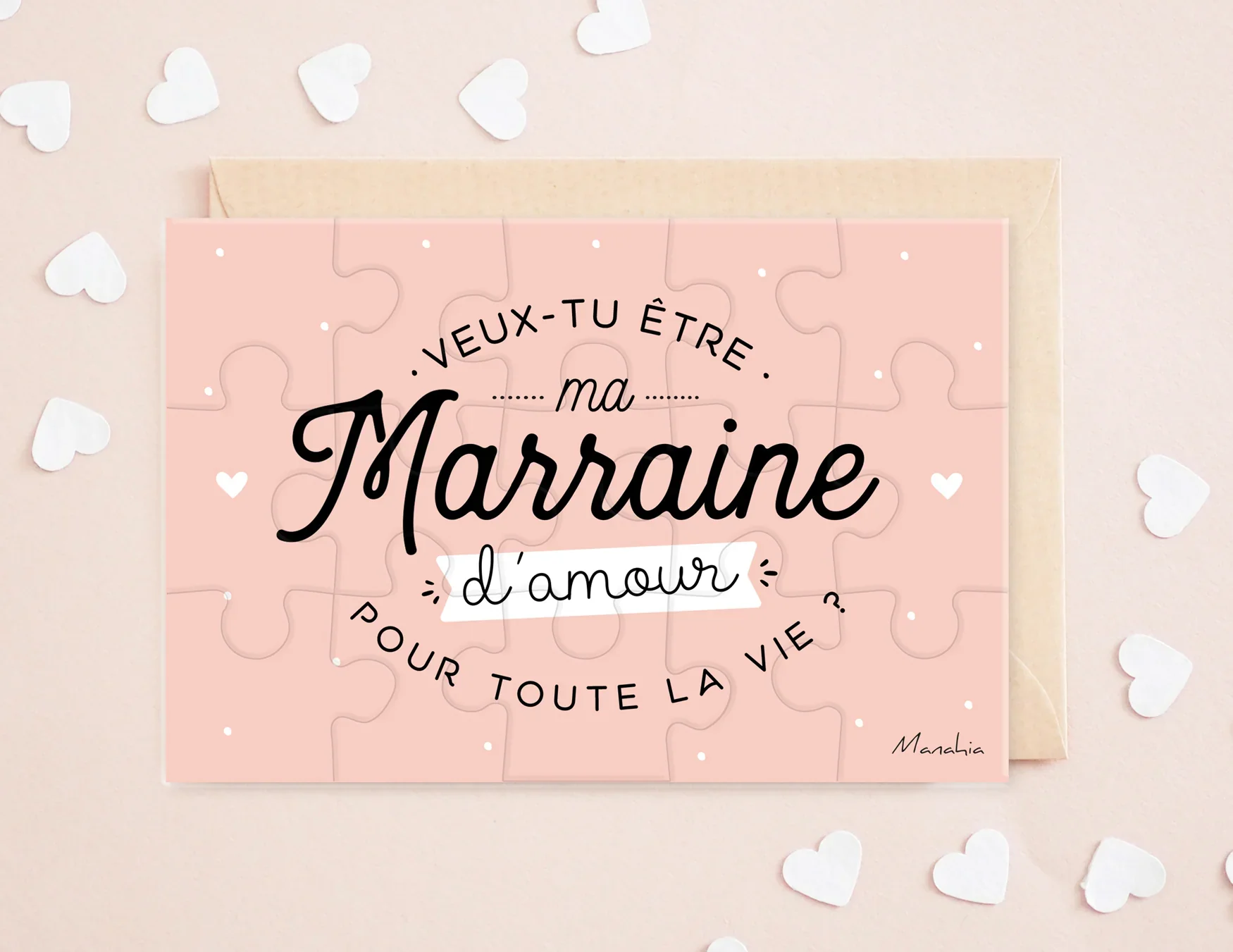 Puzzle demande Marraine