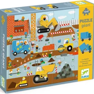 Puzzle géant - Le chantier