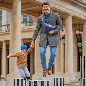 Sac banane à langer mixte - Lipa