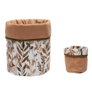 Set de 2 corbeilles Caramel Forest