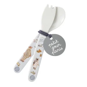 Set de 2 couverts Ernest & Célestine